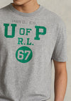 Ralph Lauren Jersey Graphic Classic Fit T-Shirt, Andover Heather