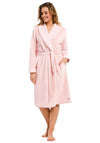 Pastunette Deluxe Wrap Dressing Gown, Pink