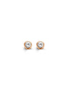 Ti Sento Mini Zirkonia Stud Earrings, Rose Gold
