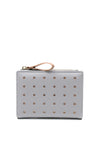 POM Faux Leather Star Purse, Grey