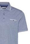 Bugatti Fine Houndstooth Polo Shirt, Blue