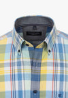 Casa Moda Short Sleeve Medium Check Print Shirt, Multi