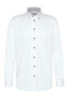 Bugatti Easy Care Cotton Shirt, White