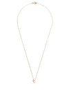 9 Carat Gold Solitaire Necklace, Gold