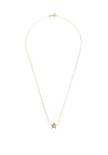 9 Carat Gold Star Necklace, Gold