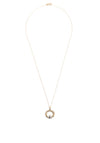 9 Carat Gold Claddagh Pendant Necklace, Gold