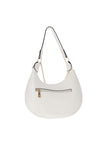 Zen Collection Ribbed Shoulder Bag, White