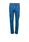 Andre Sanchez Mens Straight Leg Jeans, Mid Blue