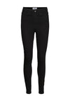 Vero Moda Loa High Waist Skinny Jeans, Black