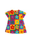 Agatha Ruiz De La Prada Girl Floral and Stripe Dress, Multi