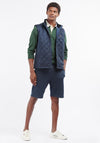 Barbour Crest Quilted Gilet, Navy