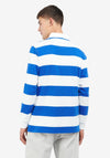 Barbour Hollywell Stripe Rugby Polo Shirt, Whisper & White