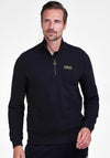 Barbour International Essential Half Zip Sweatshirt, Black