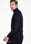 Barbour International Essential Half Zip Sweatshirt, Black