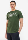 Barbour International Essential Large Logo T-Shirt, Kombu Green
