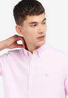 Barbour Oxtown Short Sleeve Tailored Shirt, Pink