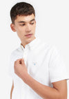 Barbour Oxtown Short Sleeve Tailored Shirt, White