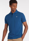 Barbour Sports Polo Shirt, Deep Blue