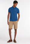 Barbour Men’s Original Sports Polo Shirt, Deep Blue