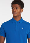 Barbour Sports Polo Shirt, Sports Blue