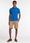 Barbour Sports Polo Shirt, Sports Blue