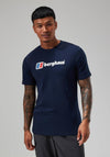 Berghaus Organic Big Classic Logo T-Shirt, Dark Blue