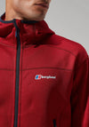 Berghaus Pravitale Mountain 2.0 Hooded Jacket, Dark Red