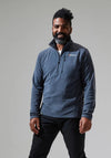 Berghaus Prism Micro Polartec Half Zip Fleece, Dark Grey