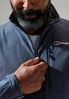 Berghaus Prism Micro Polartec Half Zip Fleece, Dark Grey