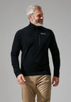 Berghaus Prism Polartec Half Zip Fleece, Black