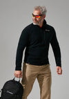 Berghaus Prism Polartec Half Zip Fleece, Black