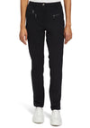 Betty Barclay 3 Zip Pocket Detail Trousers, Black