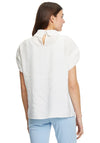 Betty Barclay Cowl Collar Oversize Top, White