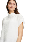 Betty Barclay Cowl Collar Oversize Top, White