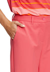 Betty Barclay Relaxed Fit Cropped Trousers, Coral