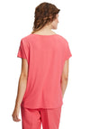 Betty Barclay Block Print T-Shirt, Pink