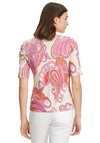 Betty Barclay Paisley Print Top, Pink Multi