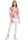 Betty Barclay Paisley Print Top, Pink Multi