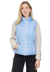Betty Barclay Quilted Short Gilet, Sky Blue