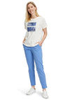 Betty Barclay Nicole Relaxed Casual Trousers, Ultramarine