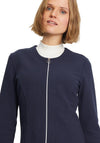 Betty Barclay Full Zip Knit Cardigan, Navy