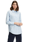 Betty Barclay Striped Relaxed Shirt, Light Blue