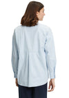 Betty Barclay Striped Relaxed Shirt, Light Blue