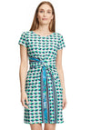 Betty Barclay Printed Knot Waist Dress, Multi