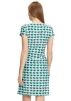 Betty Barclay Printed Knot Waist Dress, Multi