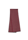 Bugatti Check Scarf, Red & Grey