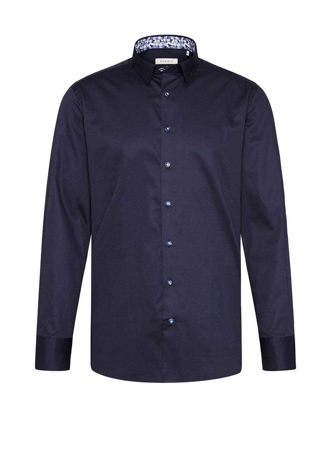 Bugatti 9750 Long Sleeve Shirt, Navy
