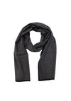 Bugatti Check Print Scarf, Grey & Black
