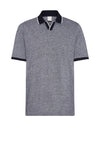 Bugatti Contrast Collar Polo Shirt, Navy