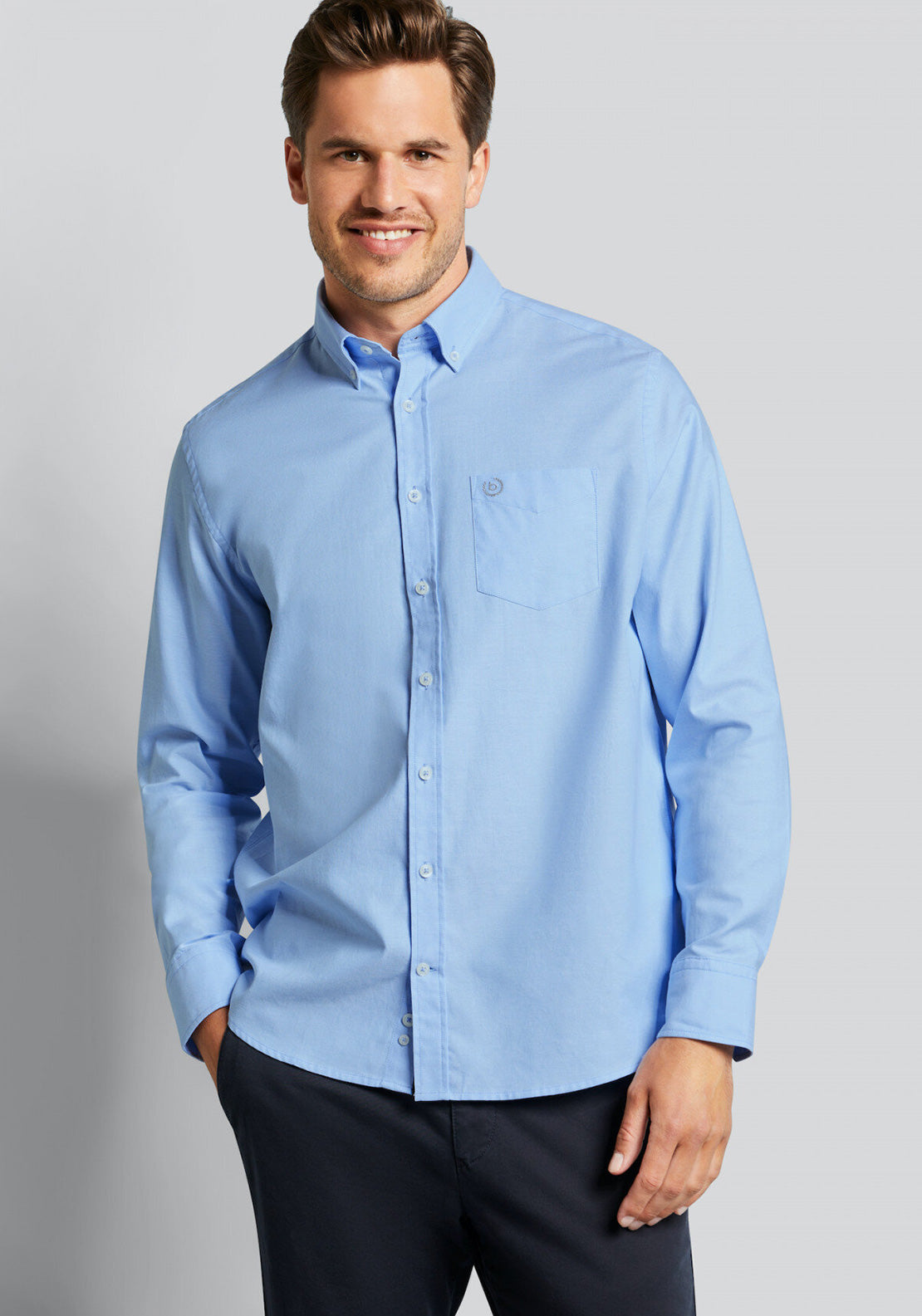 Bugatti Oxford Shirt, Blue
